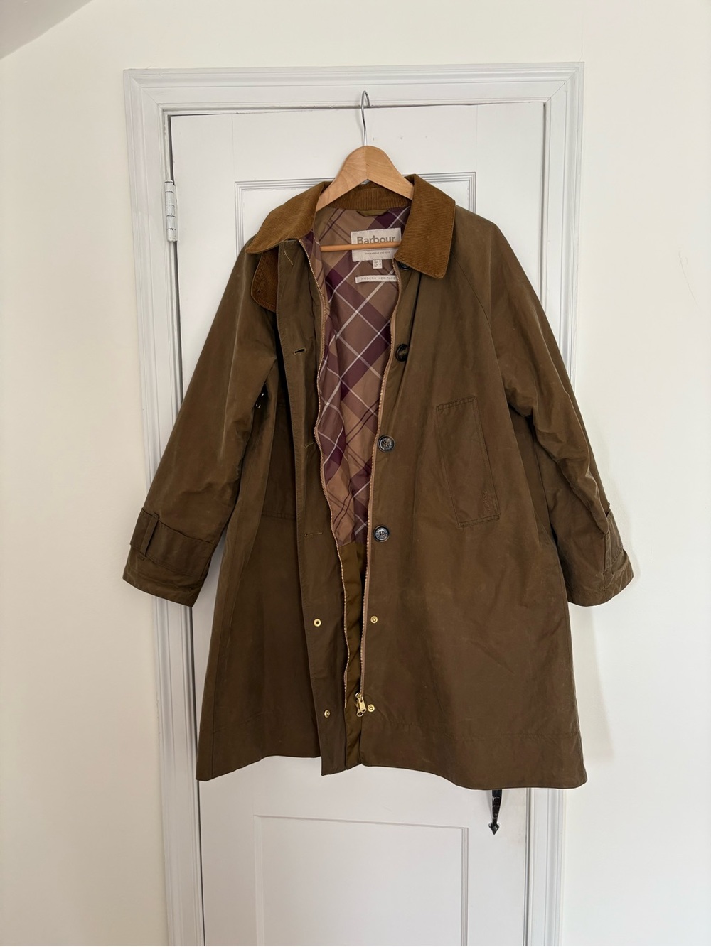 Barbour Hartwick waxed coat